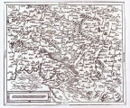 MÜNSTER,  SEBASTIAN: MAP OF SLAVONIJA, SLOVENIAN MARK, BOSNIA, CROATIA...